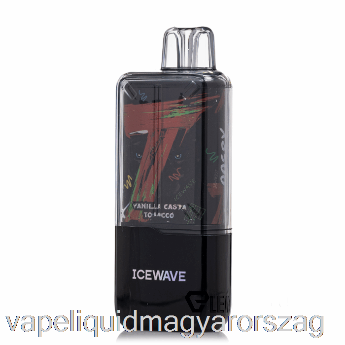 Icewave X8500 Eldobható Vanília Casta Tobacco Vape Toll